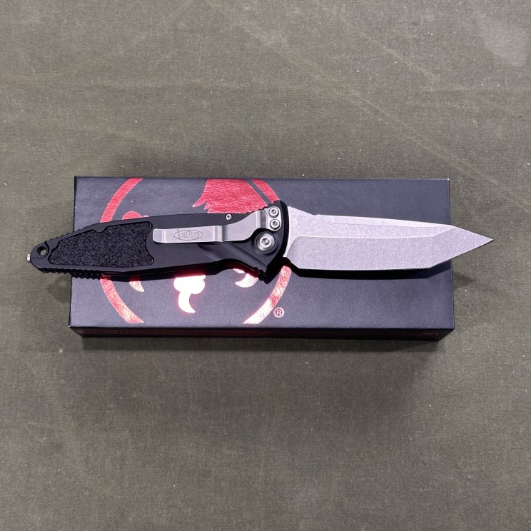 Microtech Socom Elite Auto T/E Stonewash Standard Microtech Socom Elite Auto T/E Stonewash Standard